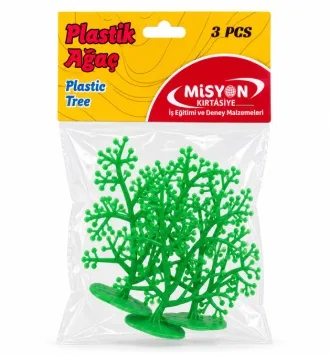 PLASTİK AĞAÇ 3 Lü