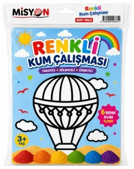 RENKLİ KUM BOYAMA