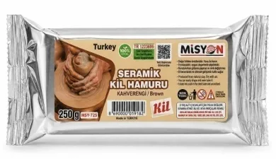 SERAMİK HAMUR KAHVERENGİ 250 gr.