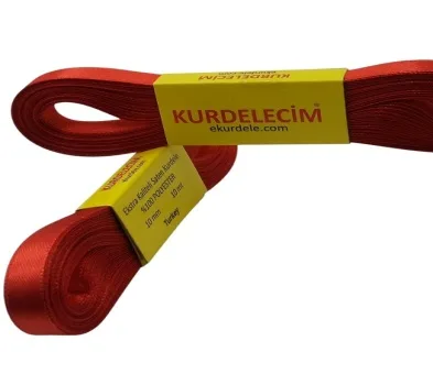 1 Cm SATEN KURDELA KIRMIZI