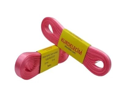 1 Cm SATEN KURDELA PEMBE