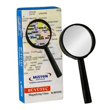 MİSYON PLASTİK BÜYÜTEÇ 40 mm