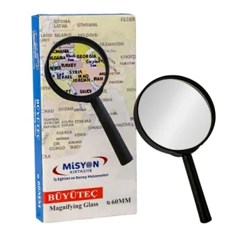 MİSYON PLASTİK BÜYÜTEÇ 60 mm