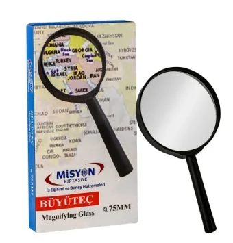 MİSYON PLASTİK BÜYÜTEÇ 75 mm