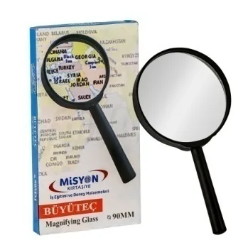 MİSYON PLASTİK BÜYÜTEÇ 90 mm