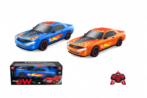 1:10 Dodge Challanger Işıklı Uzaktan Kumandalı Araba