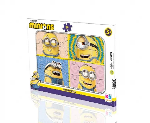 MİNİONS 24 PARÇA FRAME MODEL 1