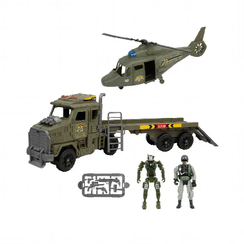 Military Combat Büyük Tır Helipkopter Seti
