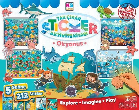 OKYANUS TAK ÇIKAR STİCKER KİTABI
