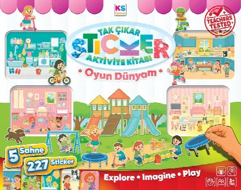 OYUN DÜNYAM TAK ÇIKAR STİCKER KİTABI