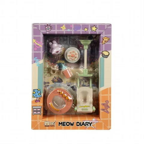 Meow Diary Kedi Oyuncak Seti