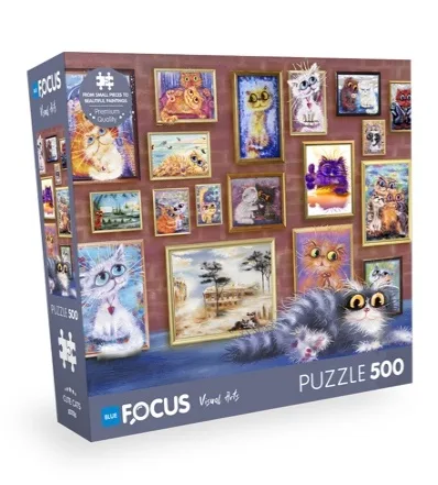 500 PARÇA - CUTE CATS (SEVİMLİ KEDİLER)