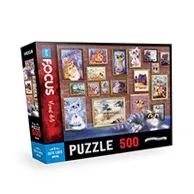 500 PARÇA - CUTE CATS (SEVİMLİ KEDİLER)