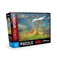 500 PARÇA - ZEBRA LOVE GIRAFFE (ZEBRANIN AŞKI ZÜRAFA)
