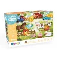DOKUN & HİSSET 12 PARÇA PUZZLE - ÇİFTLİK MACERASI