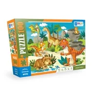 100 PARÇA - DINOSAURS (DİNOZORLAR)