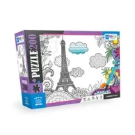 200 PARÇA - COLORING PUZZLE EIFFEL TOWER (EYFEL KULESİ)