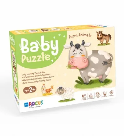 BABY PUZZLE - FARM ANIMALS (ÇİFTLİK HAYVANLARI)