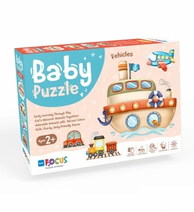 BABY PUZZLE - VEHICLES (TAŞITLAR)