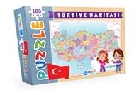 100 PARÇA - TÜRKİYE HARİTASI PUZZLE