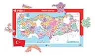 TÜRKİYE HARİTASI FRAME PUZZLE (HER İL AYRI PARÇA) (30,3*56cm)