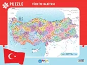 72 PARÇA TÜRKİYE HARİTASI FRAME PUZZLE (29*39cm)