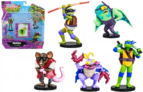 Ninja Turtles Toppeez 5'li Figür Set Asorti