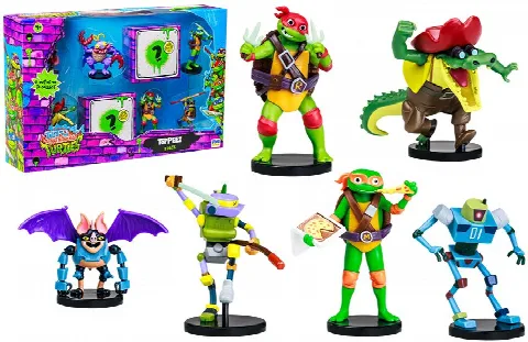 Ninja Turtles Toppeez 8'li Figür Set Asorti