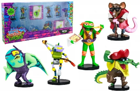 Ninja Turtles Toppeez 12'li Figür Set Asorti