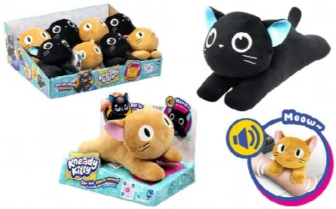 Kneady Kitty Etkileşimli Pelüş Kedi Asorti