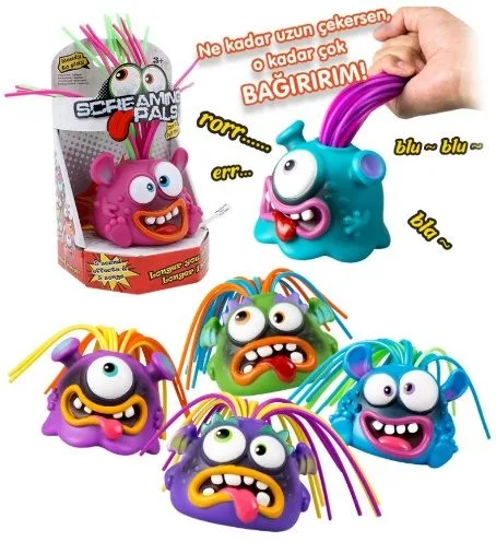 Screaming Pals / Bağıran Canavarlar Asorti