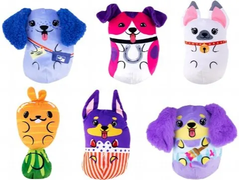 Dogs vs Squirls Chonks Seri - V2003 ( 6'lı Display )
