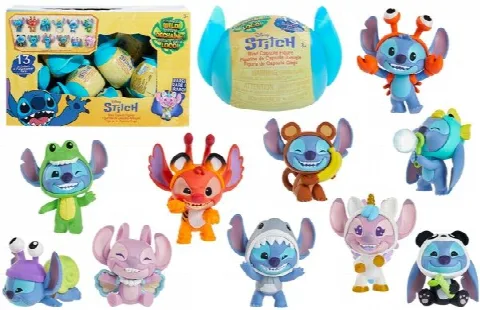 Stitch Hayvan Kostümlü Kapsül 24'lü Display