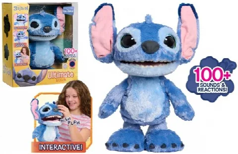 Stitch Ultimate Delüks İnteraktif Pelüş 43 cm