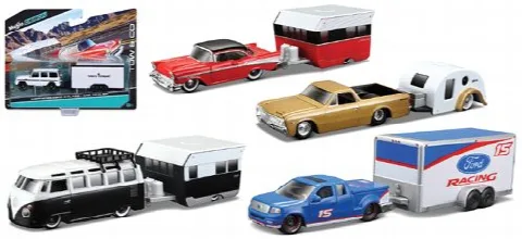 1/64 Design Tow & Go Trailer Asorti