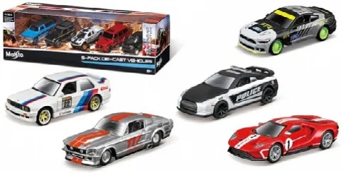 1/64 Off-Road & Special 5'li Set Asorti