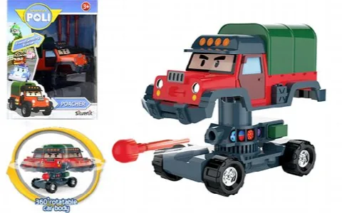Robocar Poli Hareketli Figür - POACHER