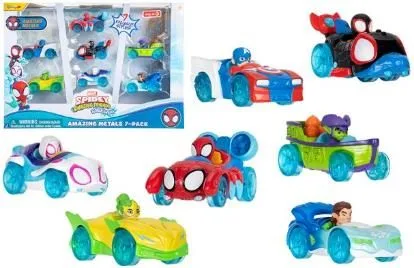 Spidey Metal Araçlar 7'li Set
