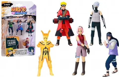 Naruto 5'li Koleksiyon Figür Seti Asorti