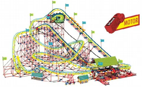 K'NEX Son of Serpent ( Motorlu )