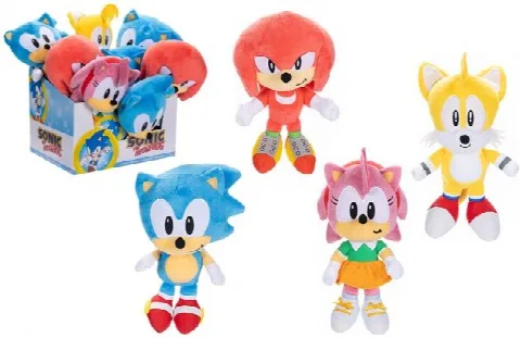 Sonic Pelüş Figür 23 cm 8'li Display
