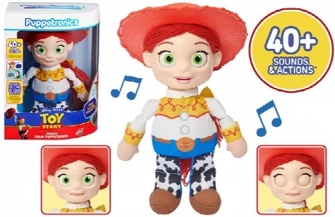 Toy Story Jessie Elektronik Kukla 25 cm (+40 Ses ve Aksiyon )