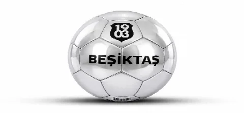 BEŞİKTAŞ FUTBOL TOPU SILVER