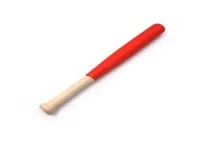 Beyzbol Sopası 1 Yıldız 51 cm Ahşap Beyzbol Sopası