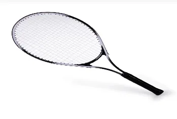 27 Inc Tenis Raketi Tek Raket Çelik İp Alimünyüm Demir