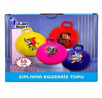 Yoga Zıpzıp Top Kutulu, Pompalı 55 cm