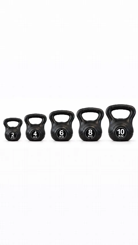 Kettleball 2 kg saplı ağırlık topu