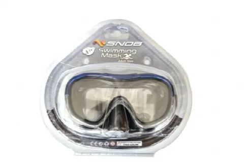 Havuz Gözlüğü Yetişkin Tek Maske Pc Cam